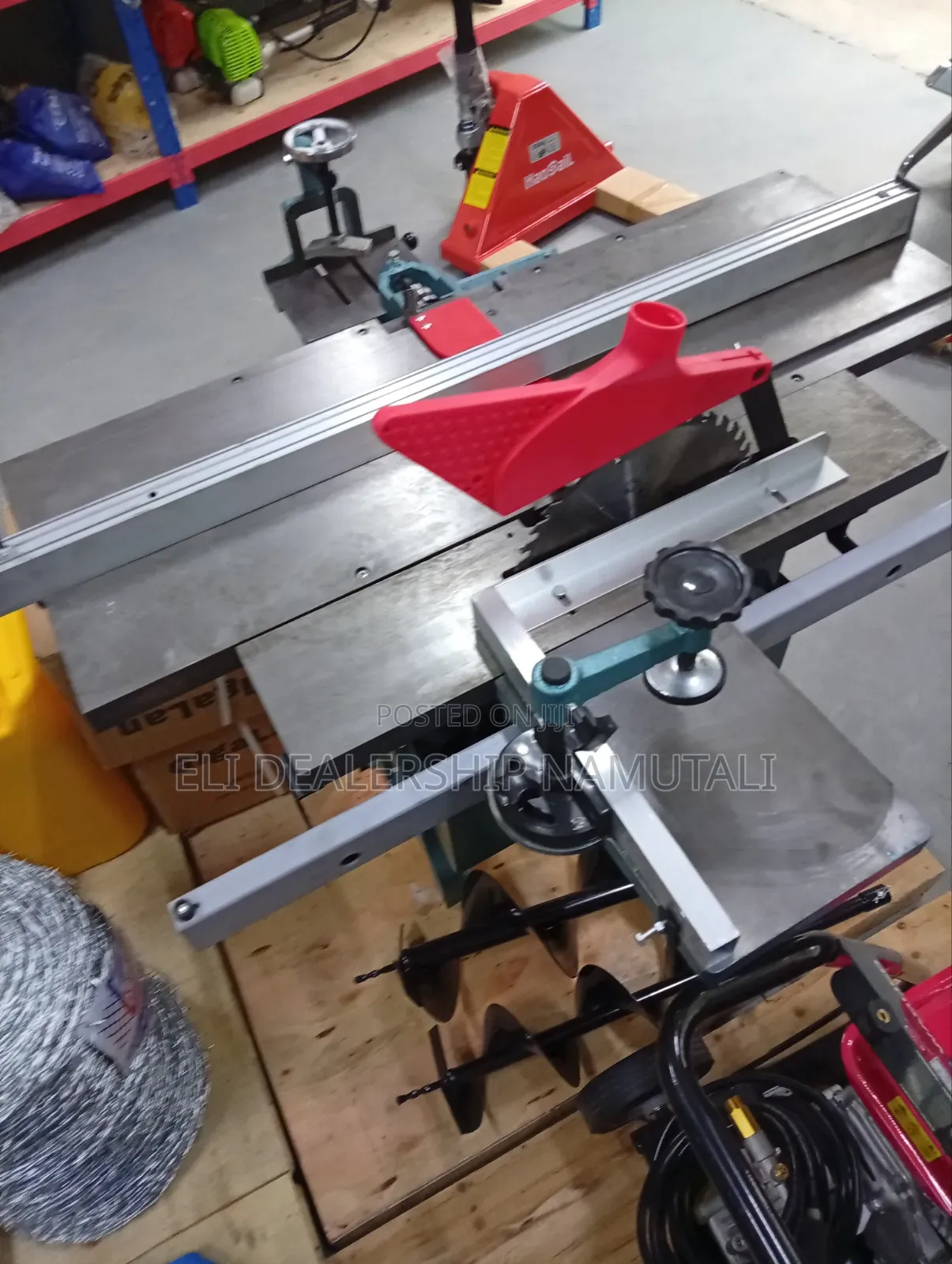300mm Lida Wood Planer, Saw Mortiser Combination Machine