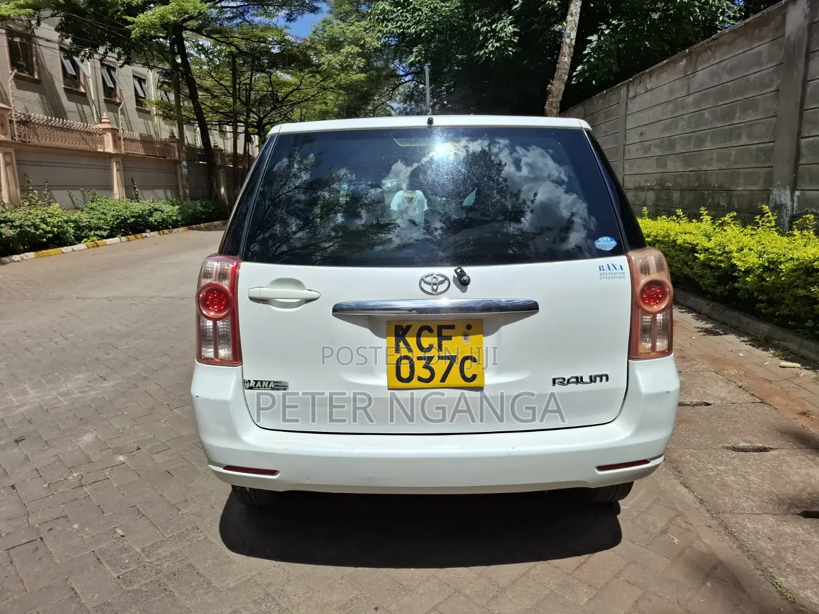 Toyota Raum 2008 Off white