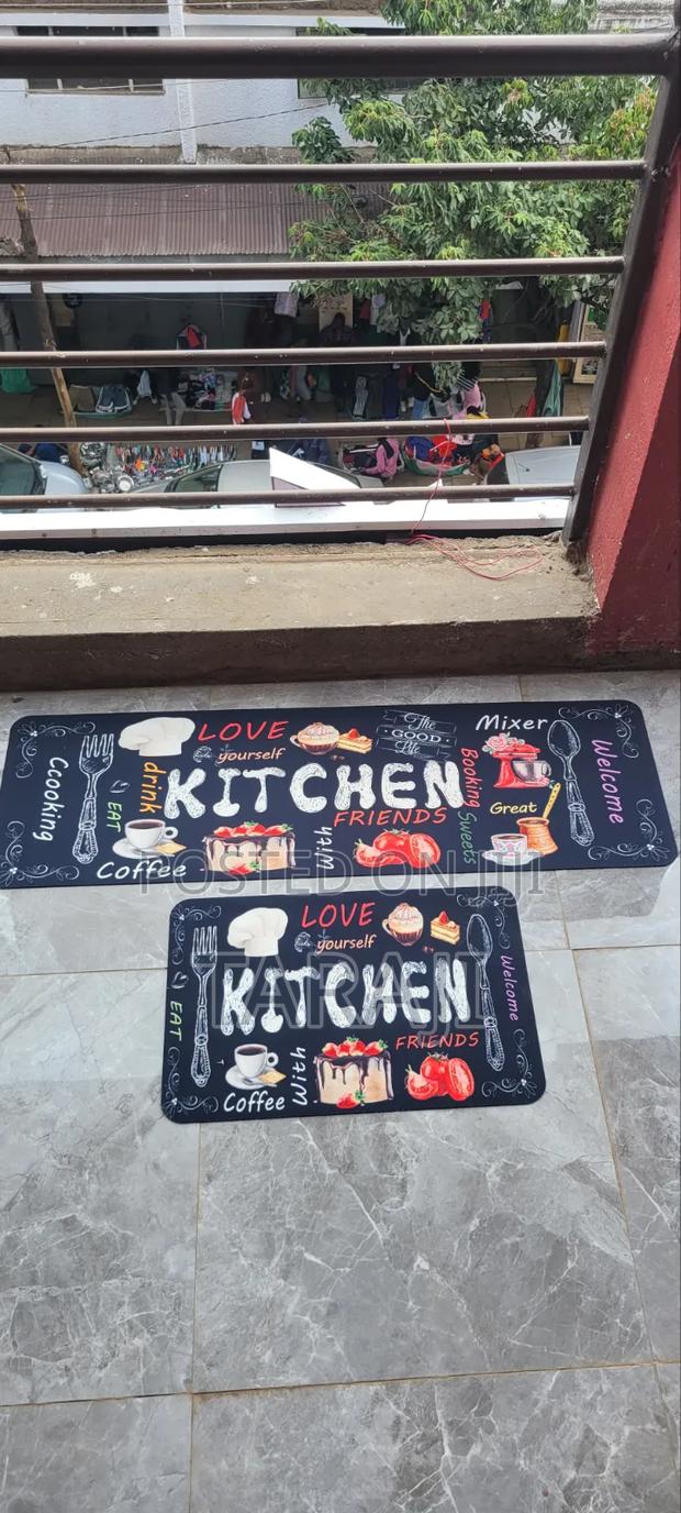 ​Waterproof Luxury Kitchen Rugs - Easy-Clean Comfort Mats - thumbnail 3
