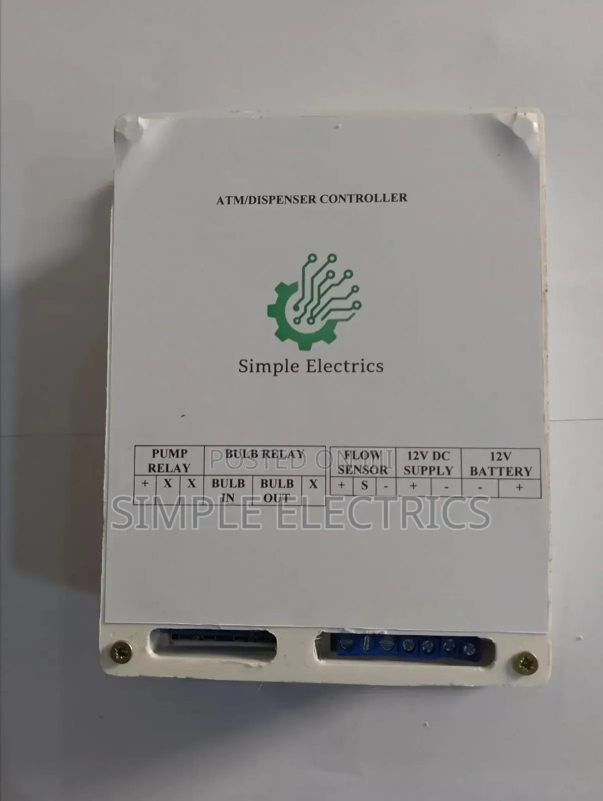Atm Controller/Plc For Milk, Salad With Mpesa And Back Up Battery