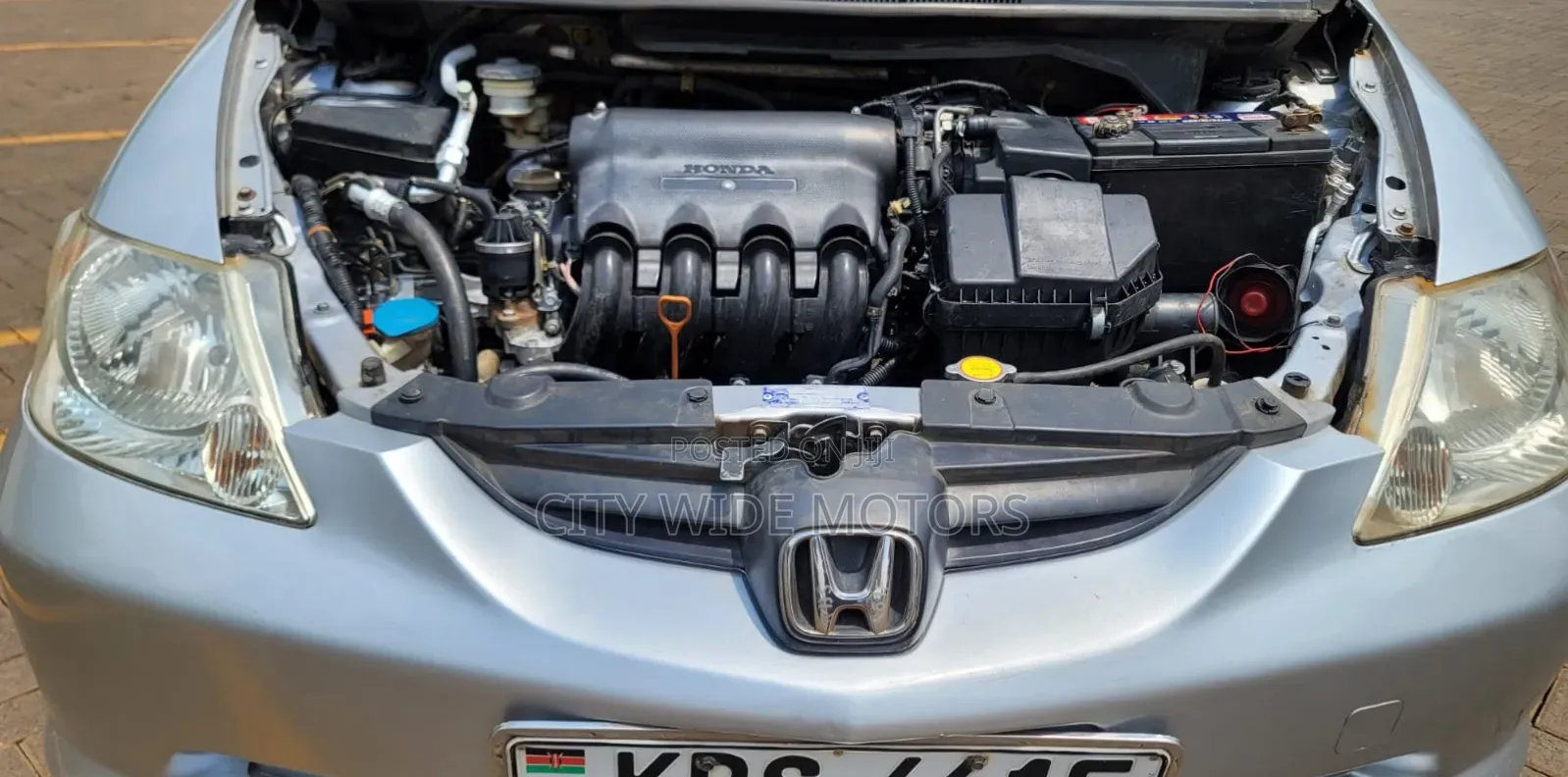 Honda Fit Aria 2005 Silver