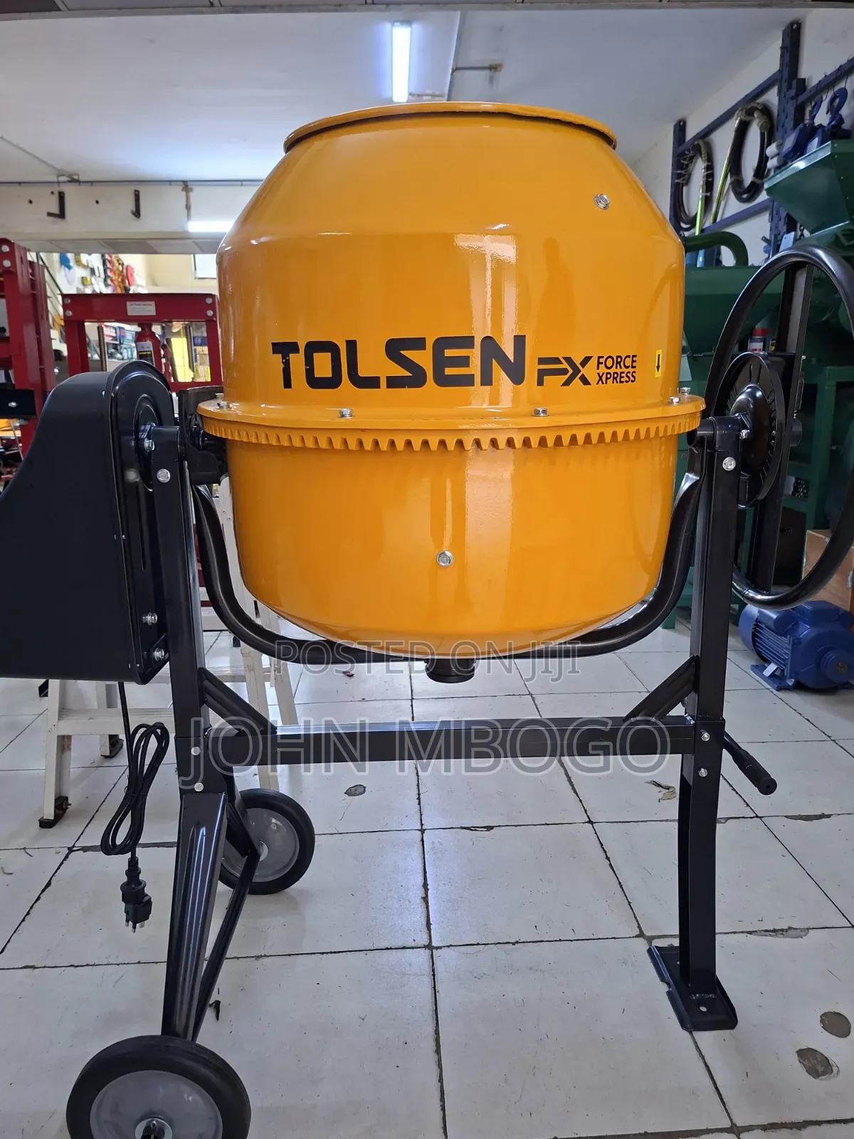 Electric Concrete Mixer - 200l
