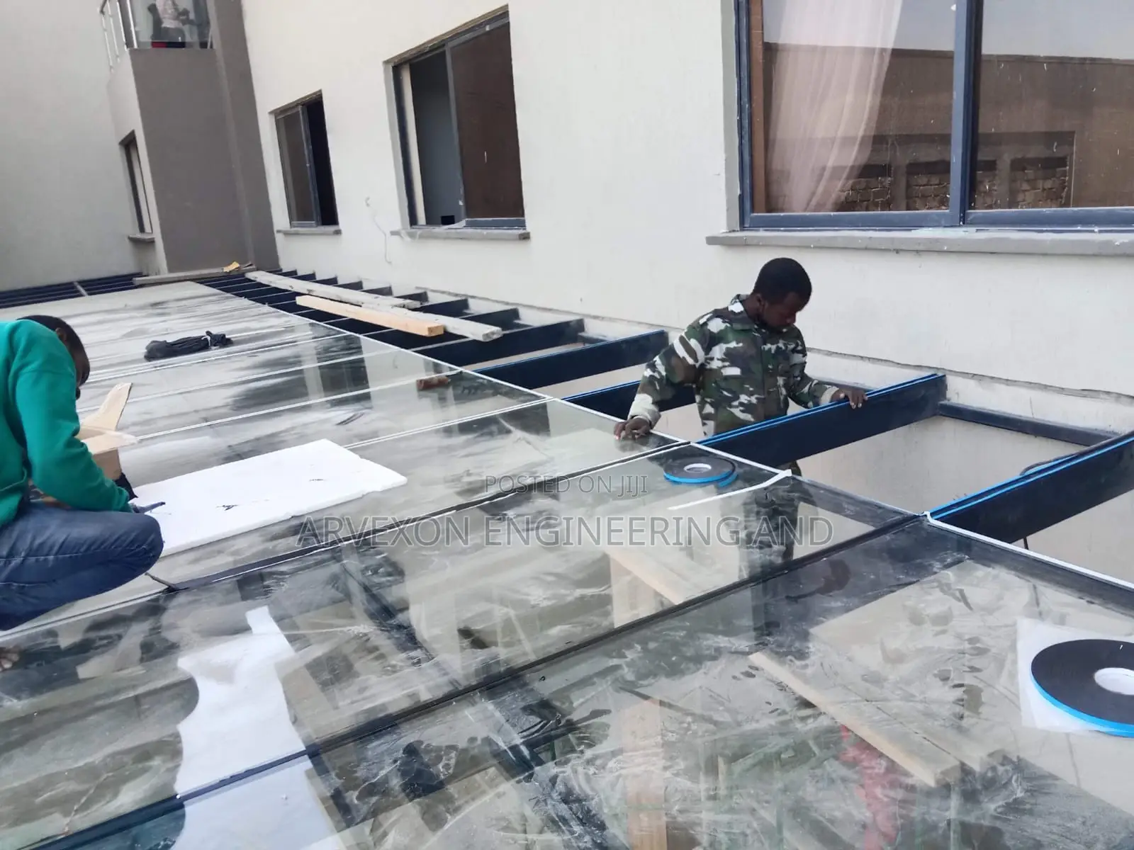Laminated Glass Canopies