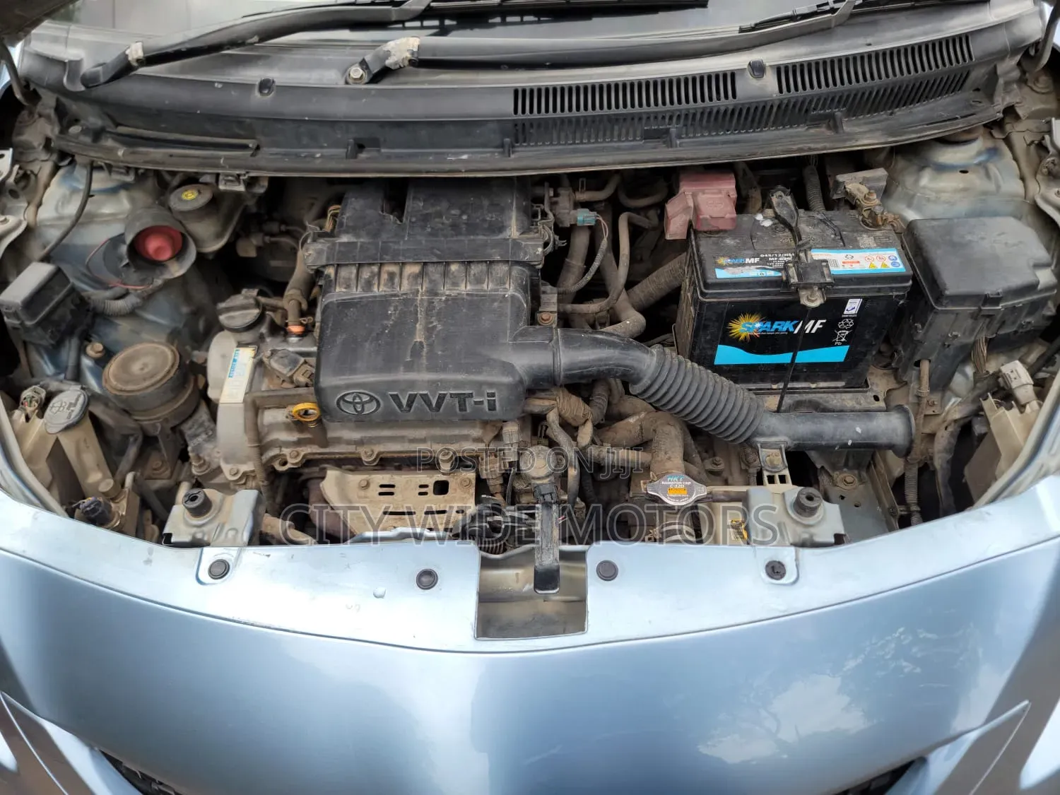 Toyota Belta 2011 Blue