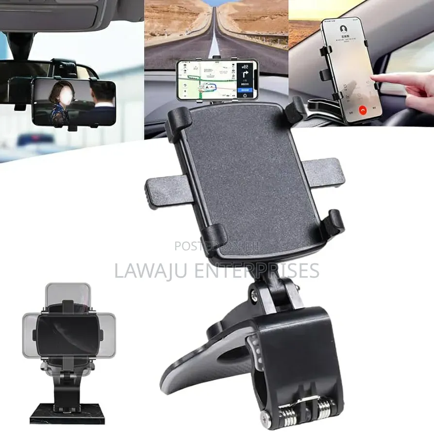 Spring Clip Phone Holder