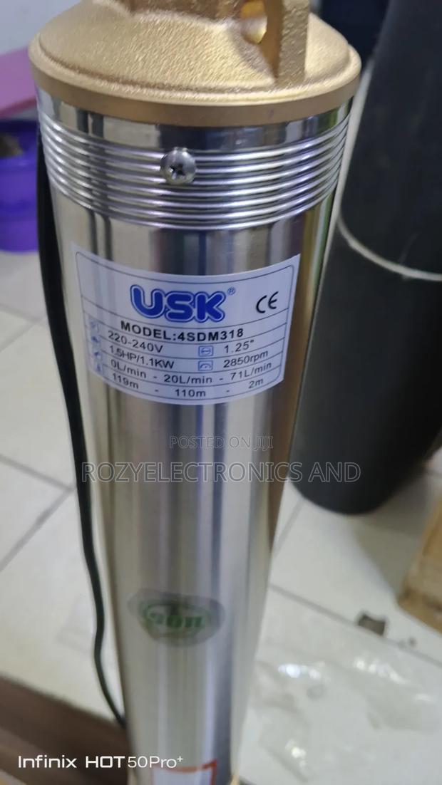 1.5hp Submassible Pump 119 M Head