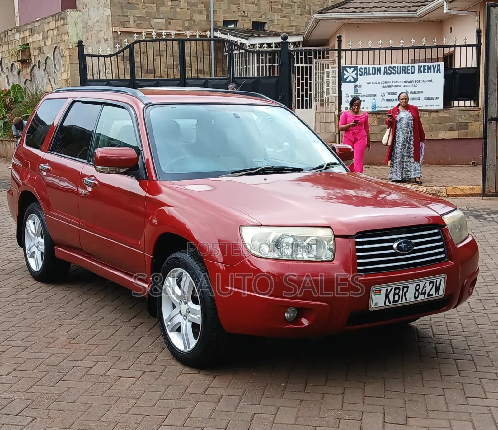 Subaru Forester 2006 Red