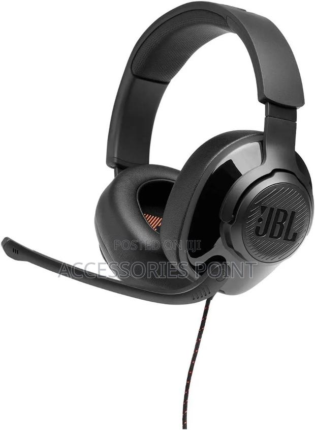 Jbl Quantum 300 Wired Over-ear Gaming Headphones With Jbl Qe Software