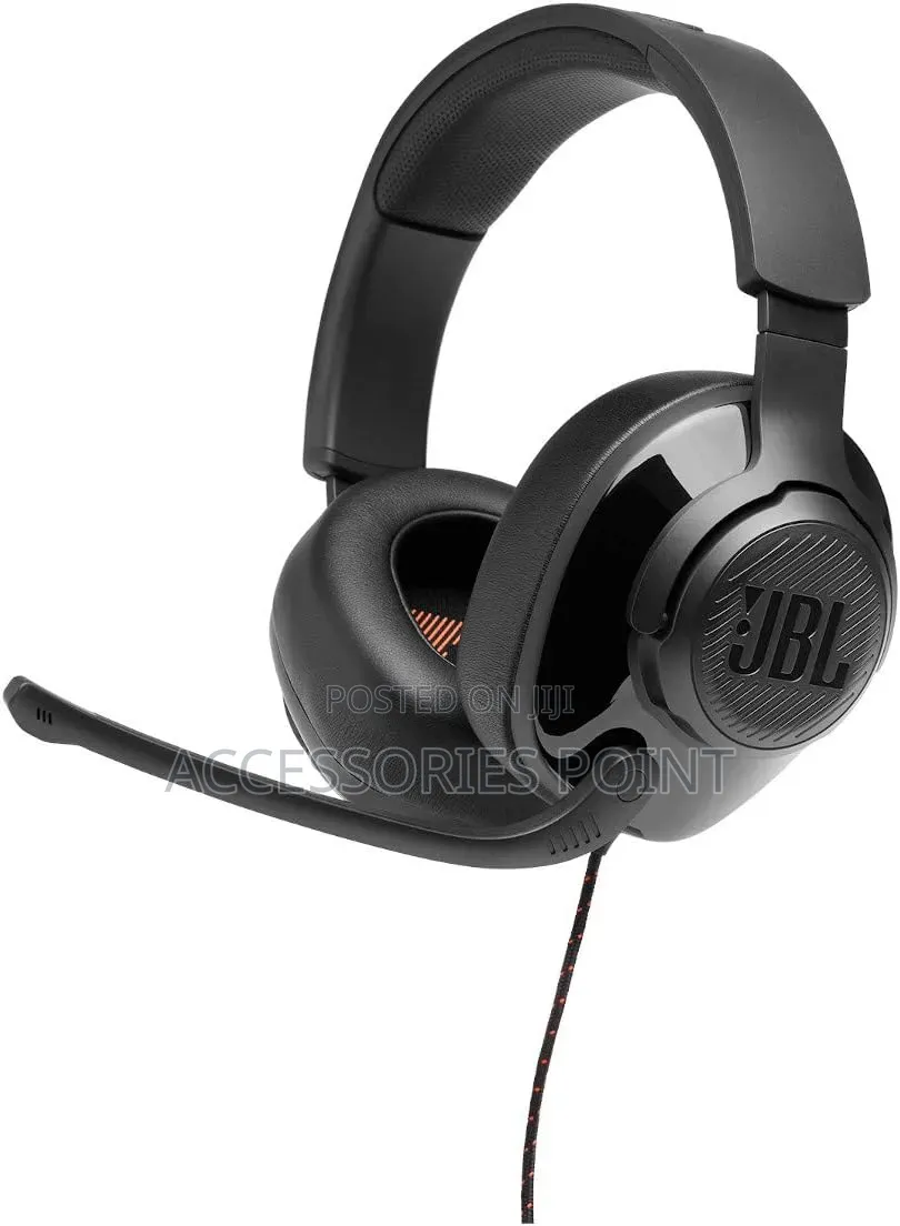 Jbl Quantum 300 Wired Over-ear Gaming Headphones With Jbl Qe Software