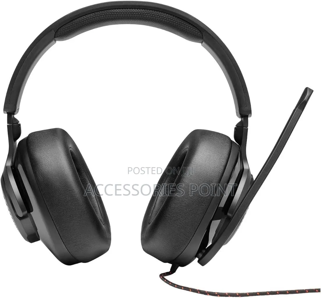 Jbl Quantum 300 Wired Over-ear Gaming Headphones With Jbl Qe Software