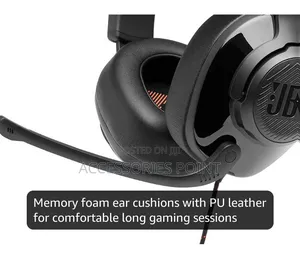 Jbl Quantum 300 Wired Over-ear Gaming Headphones With Jbl Qe Software