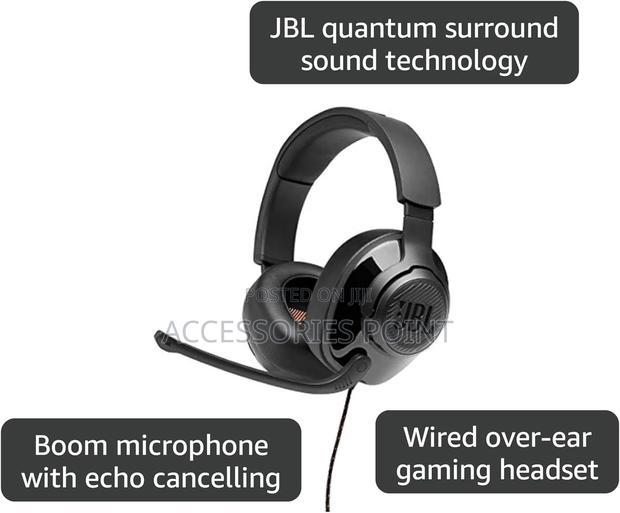 Jbl Quantum 300 Wired Over-ear Gaming Headphones With Jbl Qe Software - thumbnail 6