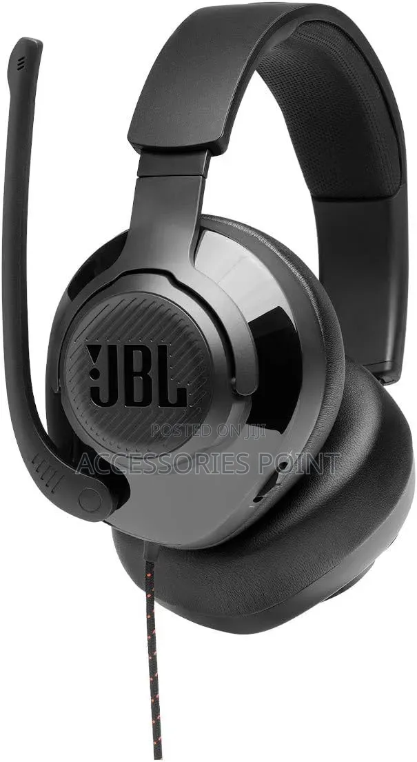 Jbl Quantum 300 Wired Over-ear Gaming Headphones With Jbl Qe Software