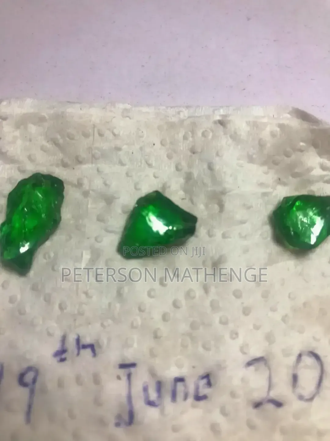 Tsavorite Rough Stones