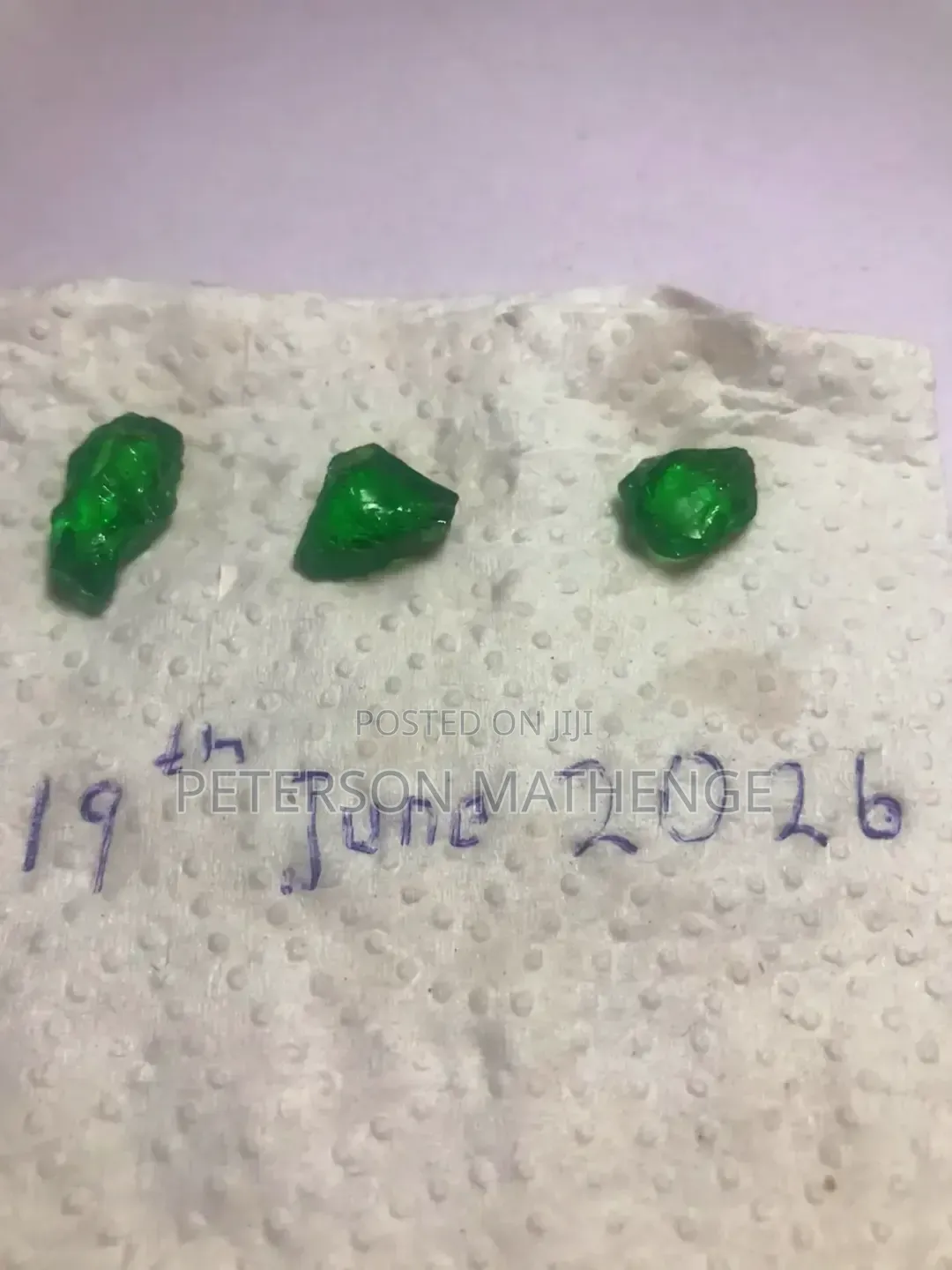 Tsavorite Rough Stones