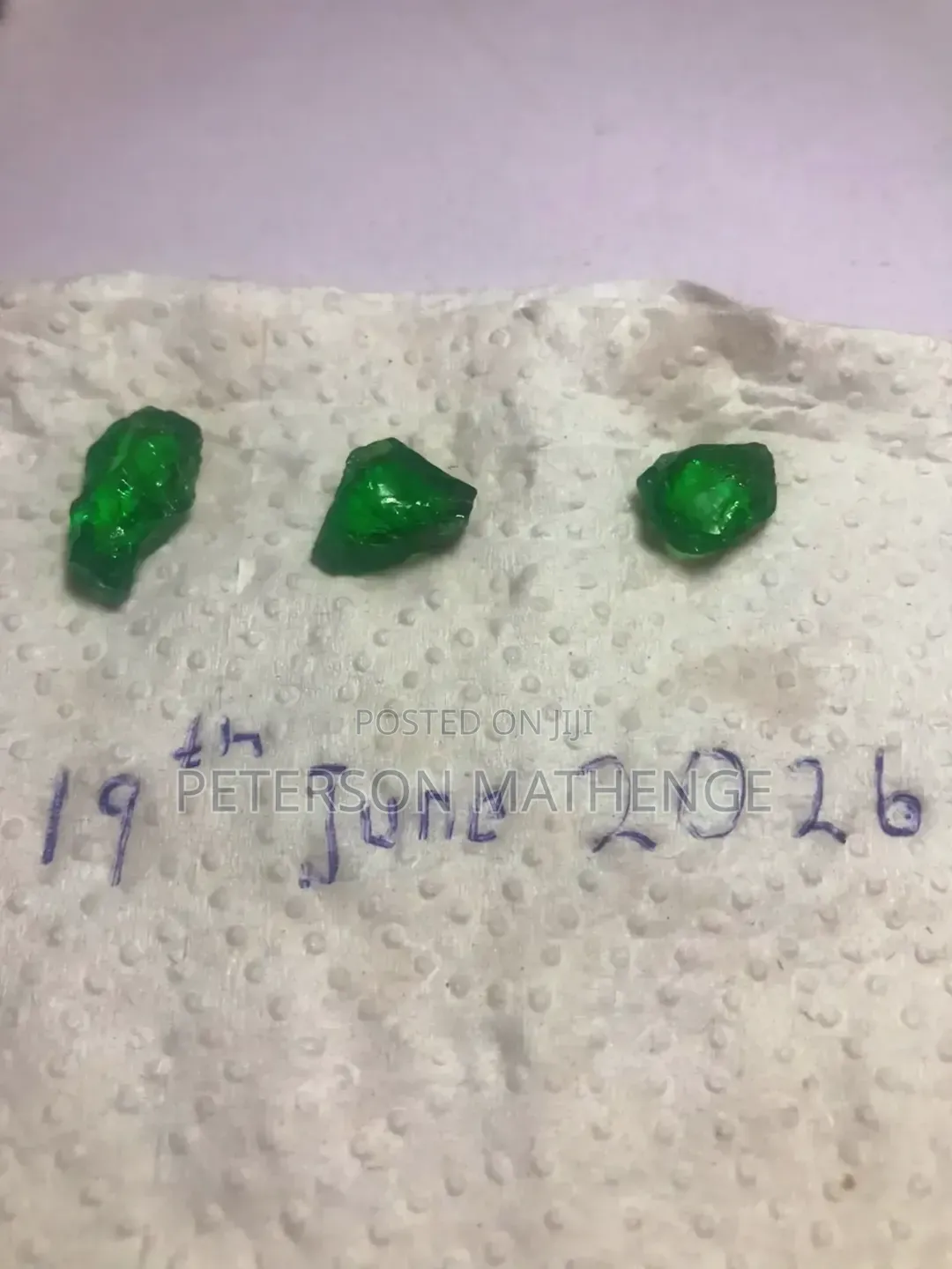 Tsavorite Rough Stones