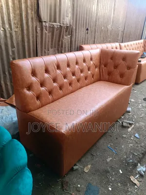 Restaurant Couch With Armrest on One Side 