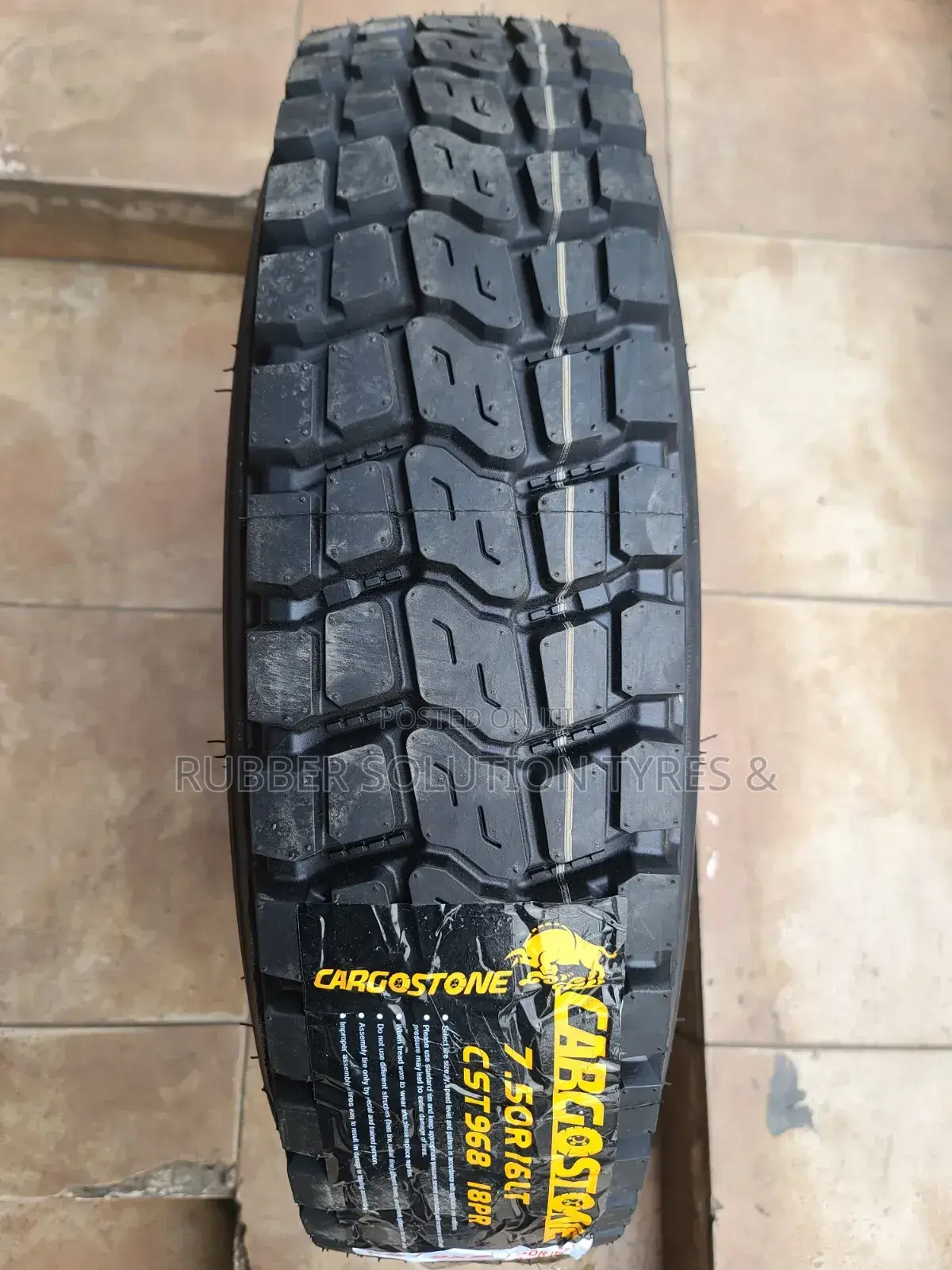 7.50 R16 Cargostone Tyres CST968 18pr