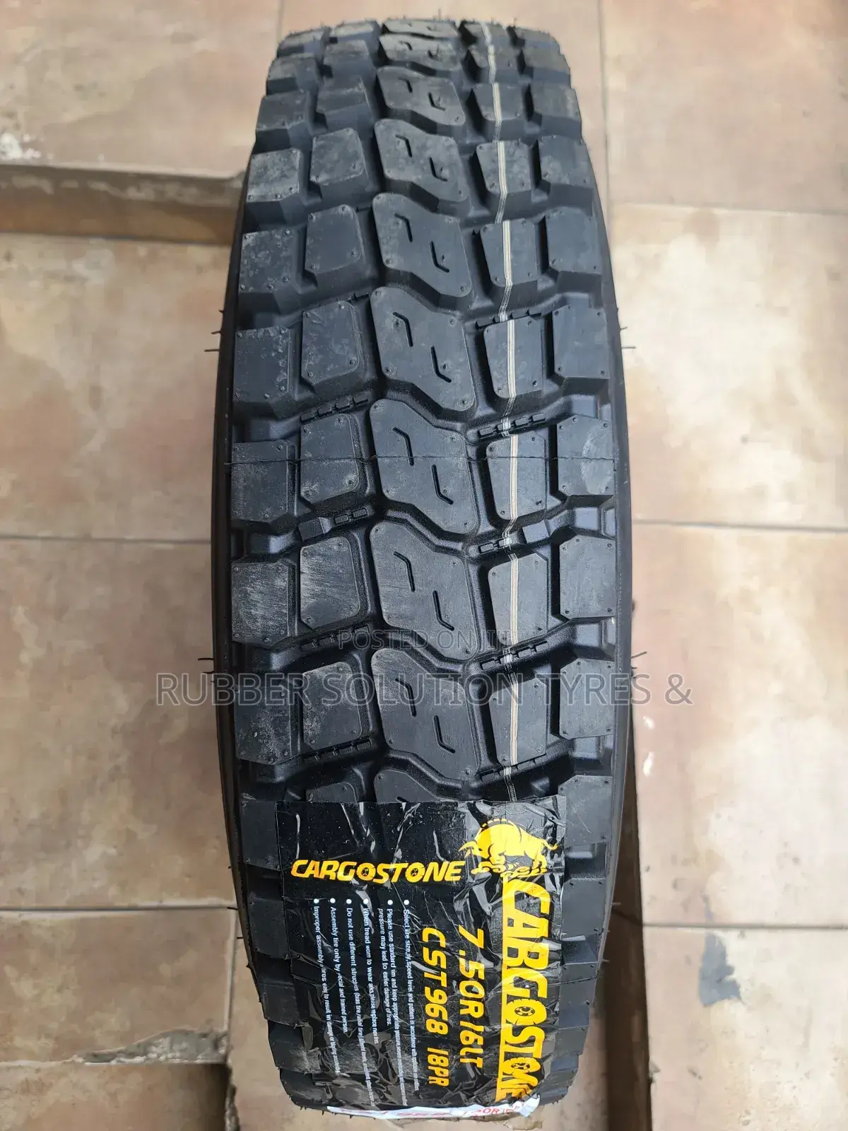 7.50 R16 Cargostone Tyres CST968 18pr