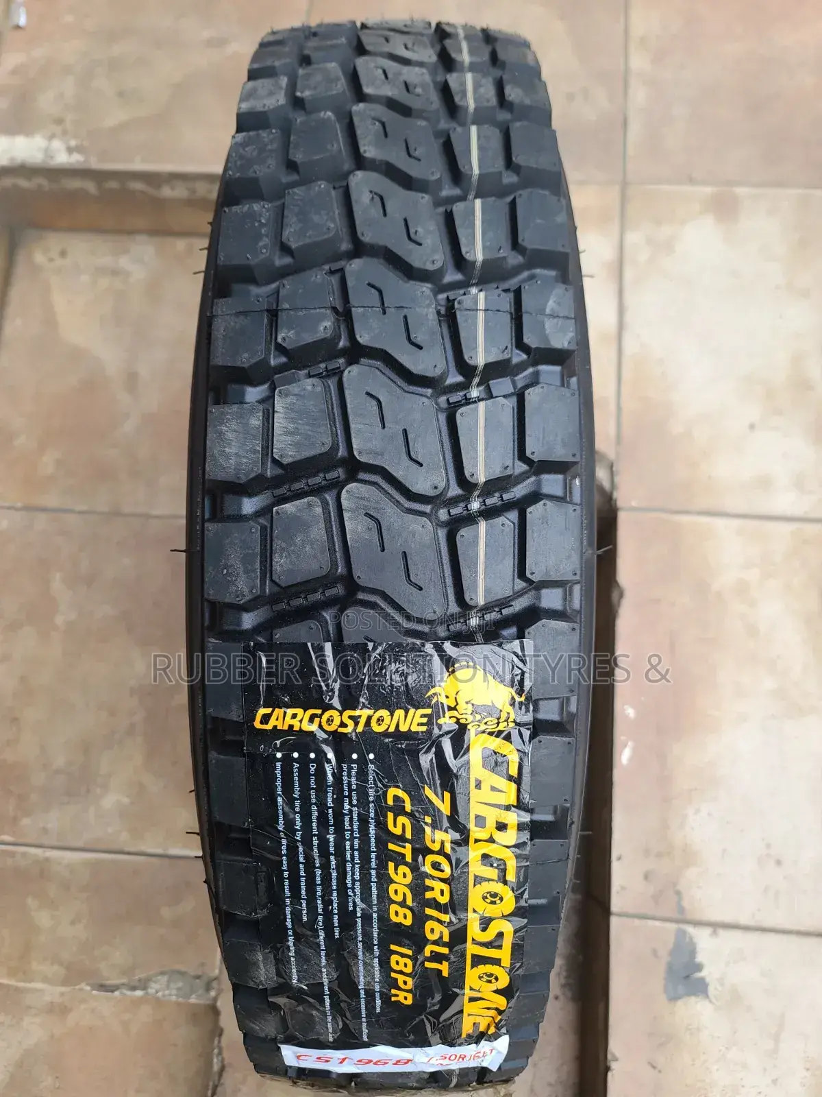 7.50 R16 Cargostone Tyres CST968 18pr