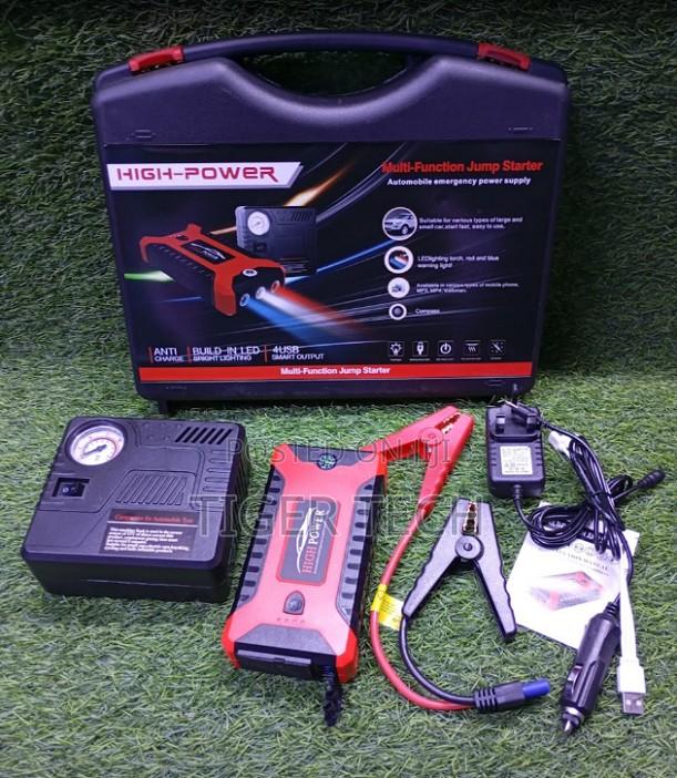 12v Portable Power Supply Battery Multi-Function Jump Starter Kit