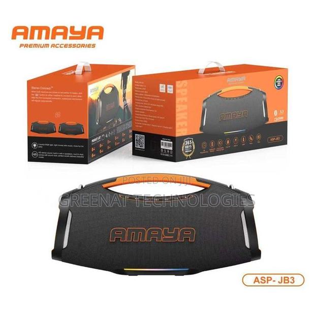 Amaya Asp-Jb3 Boombox3 Portable Bluetooth Speaker