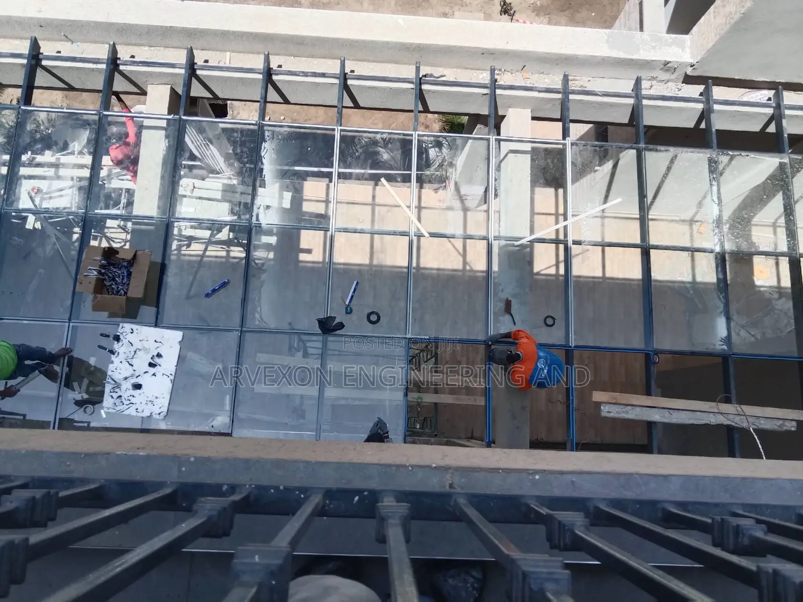 Carport Steel and Glass Structures