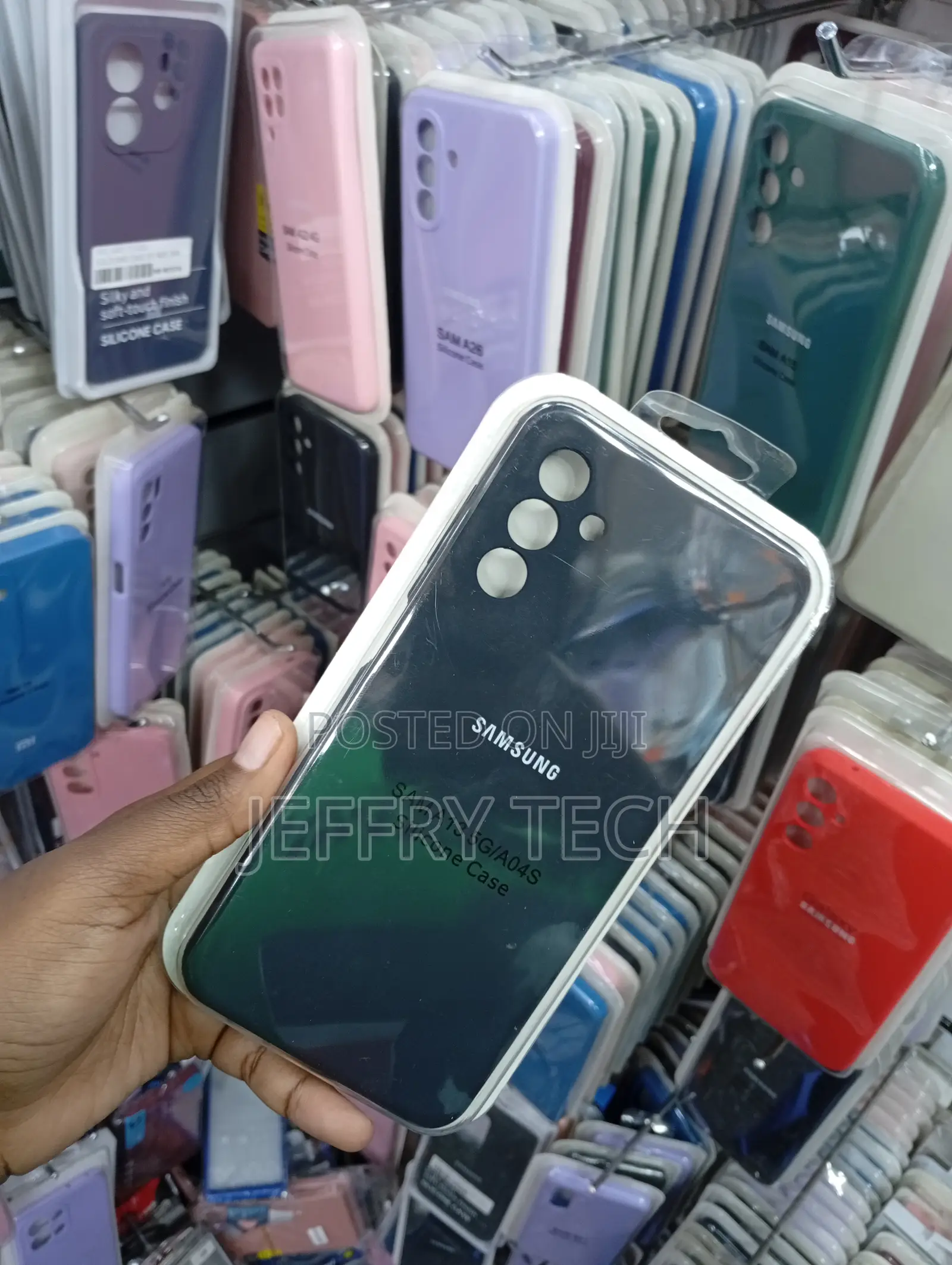Samsung Galaxy A13 Three-Camera Vertical Cutout Layout Cover