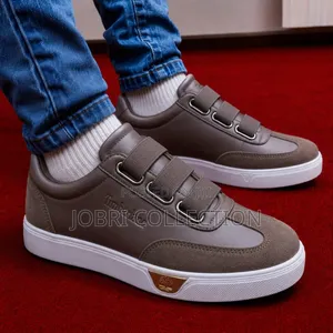 Velcro Strapped Timberland Casual Mens Coffee Sneakers