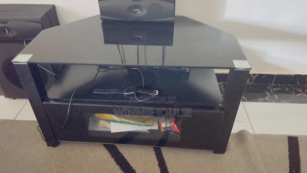 Executive Glass Tv Stand