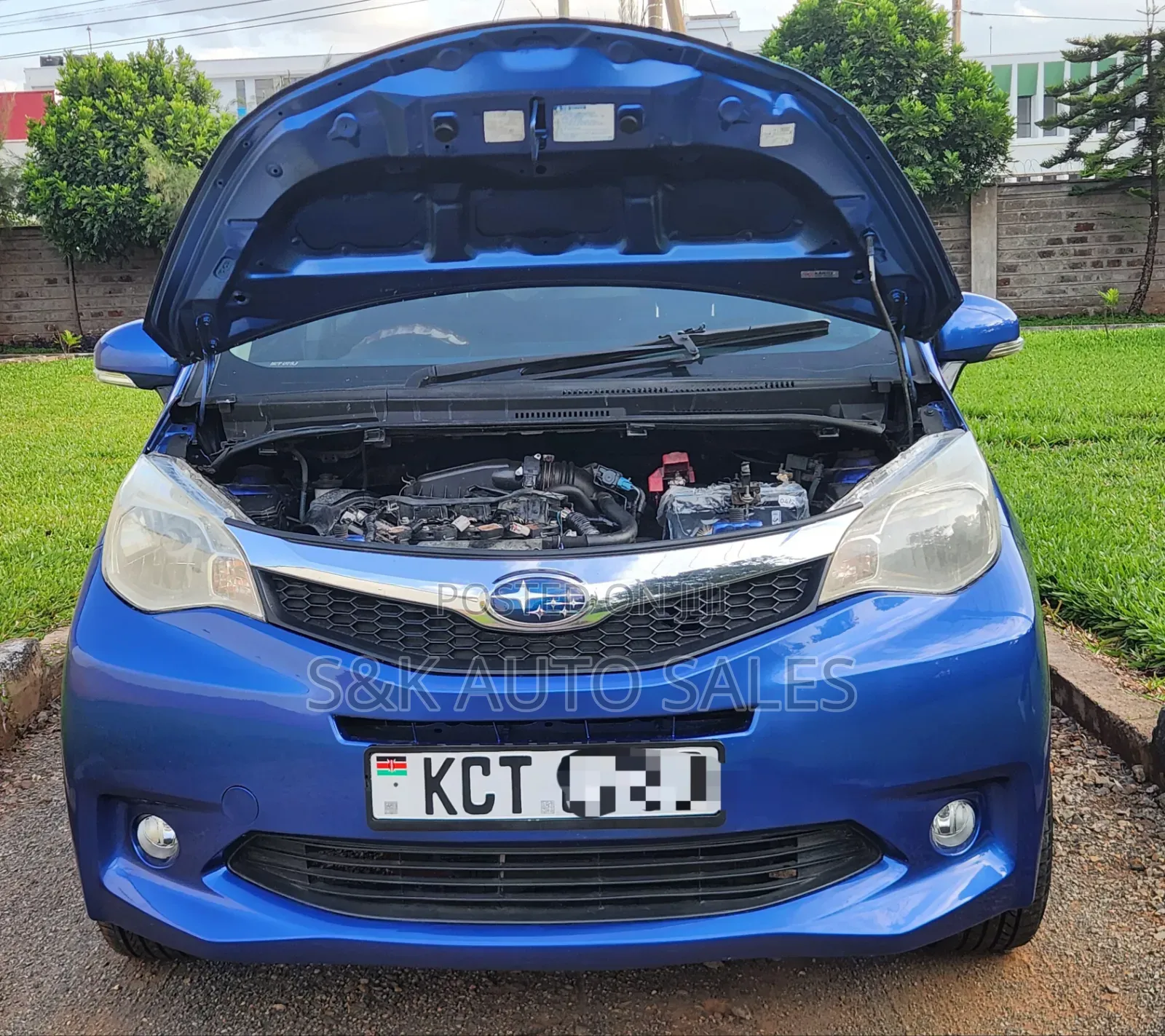Subaru Trezia 2011 Blue