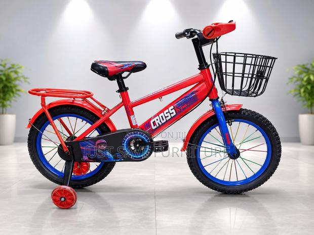 Crossroad Kids Bicycle Size 16 – Basket, Carrier Training Wheels