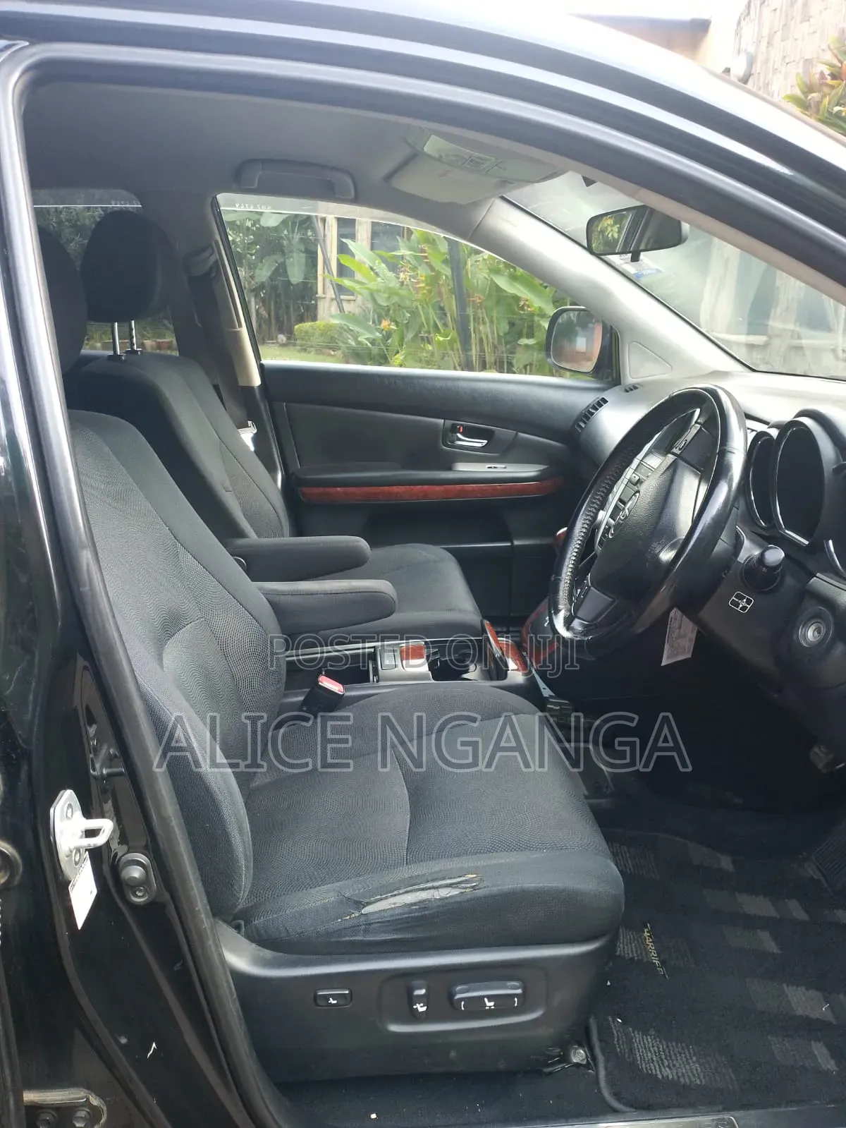 Toyota Harrier 2008 Black
