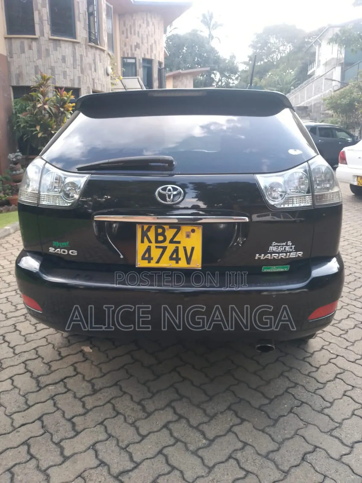 Toyota Harrier 2008 Black