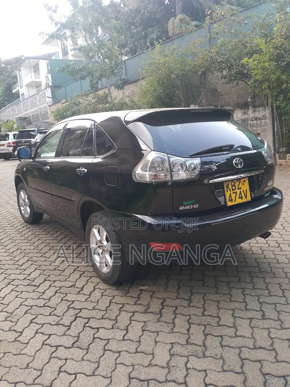 Toyota Harrier 2008 Black