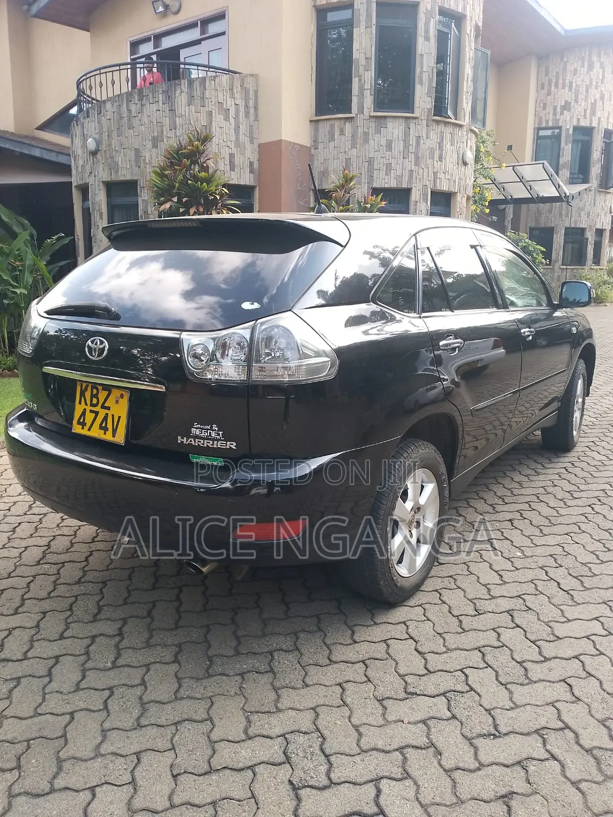 Toyota Harrier 2008 Black