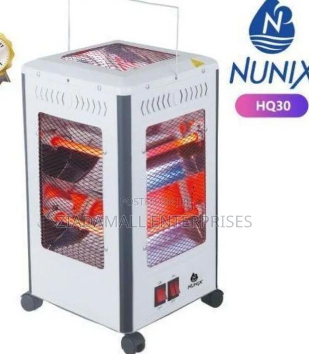 Nunix 5 Sided Room Heater,Portable Comfort Meets Energy-Efficient