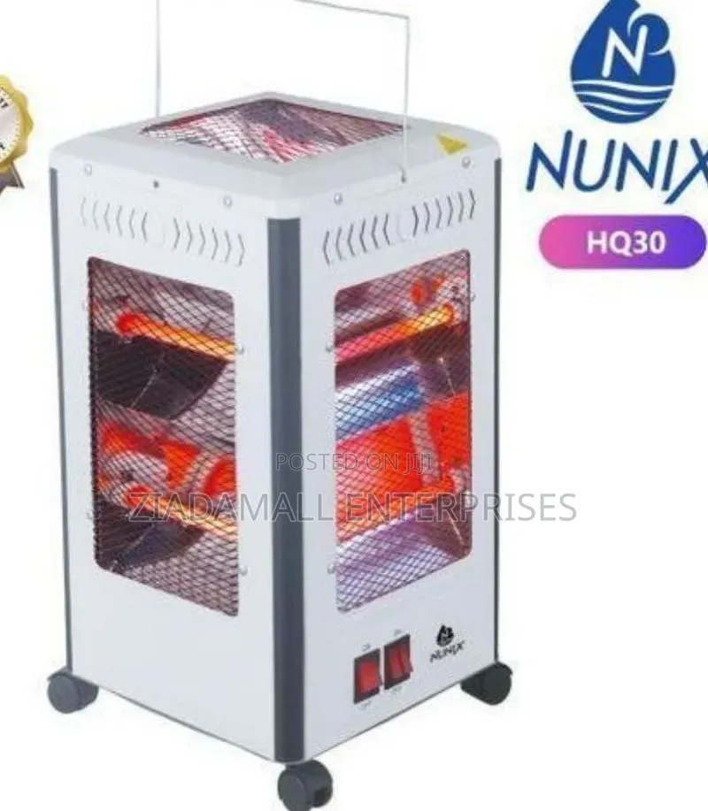 Nunix 5 Sided Room Heater,Portable Comfort Meets Energy-Efficient