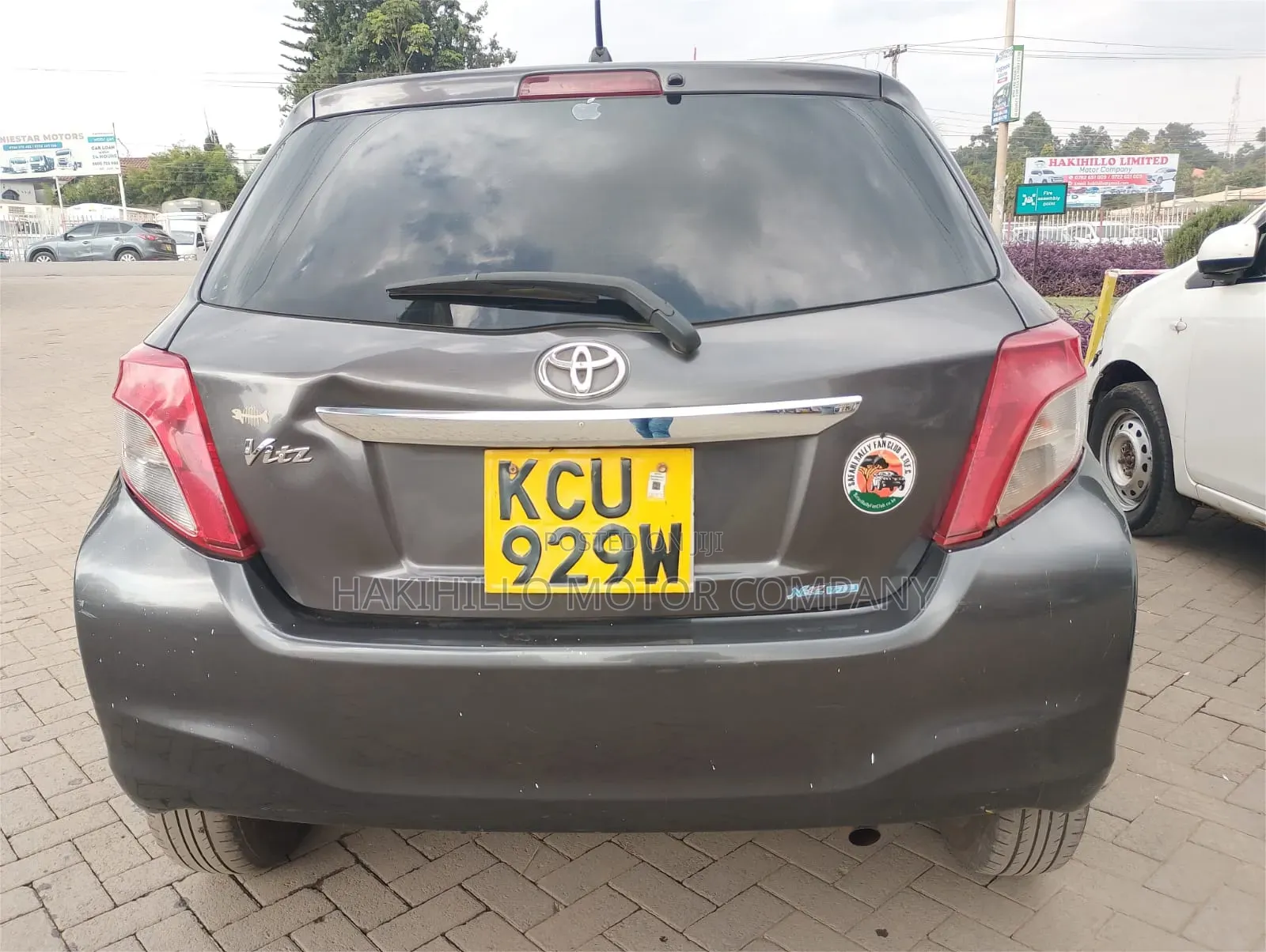 Toyota Vitz 2012 Gray