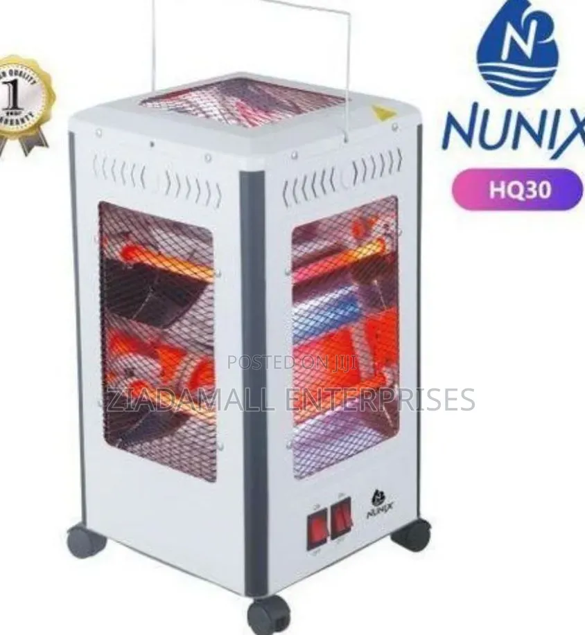 Nunix Room Heater 5 Sided,Warm More Space With the Nunix Hq-30 Quartz