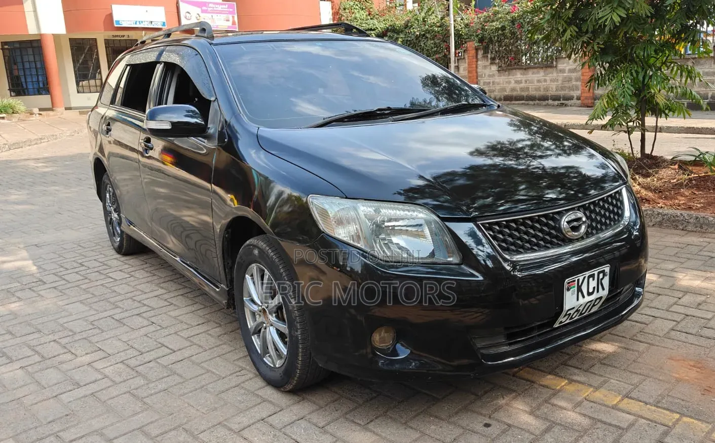 Toyota Corolla Fielder 2012 Black