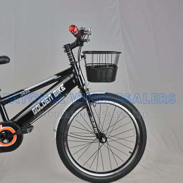Golden Bike 20" Kids Bicycle With Basket Training Wheels