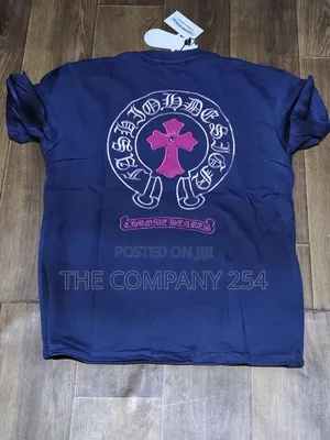 Quality Casual Designer Unisex Baggy Chrome Heart T Shirts Available