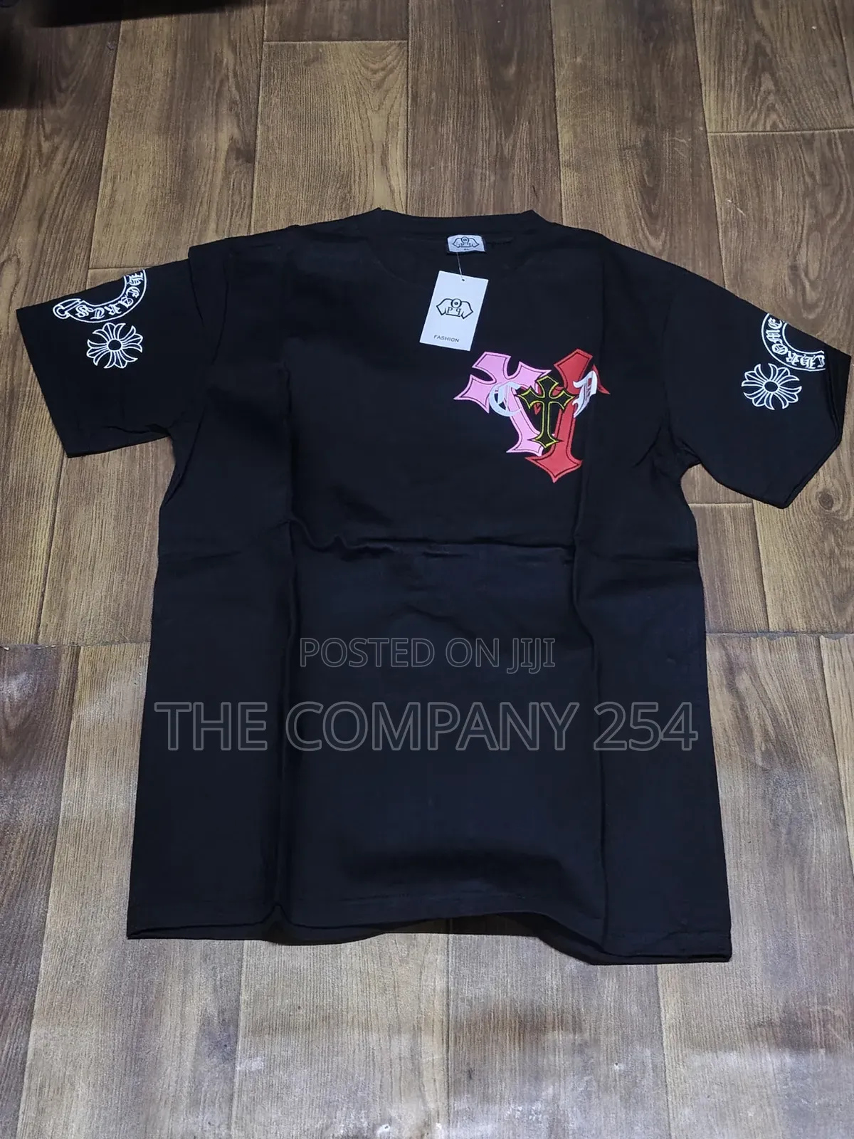 Quality Casual Designer Unisex Baggy Chrome Heart T Shirts Available