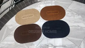 Oval Door Mat Rubber Bottom_za