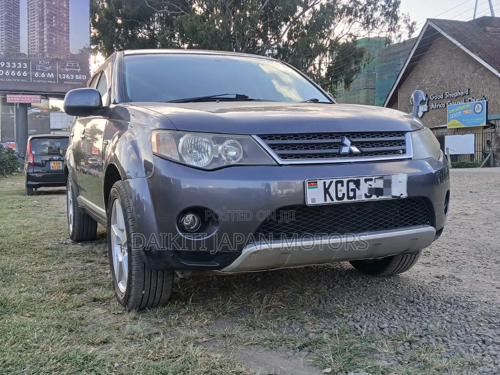 Mitsubishi Outlander 2008 Gray
