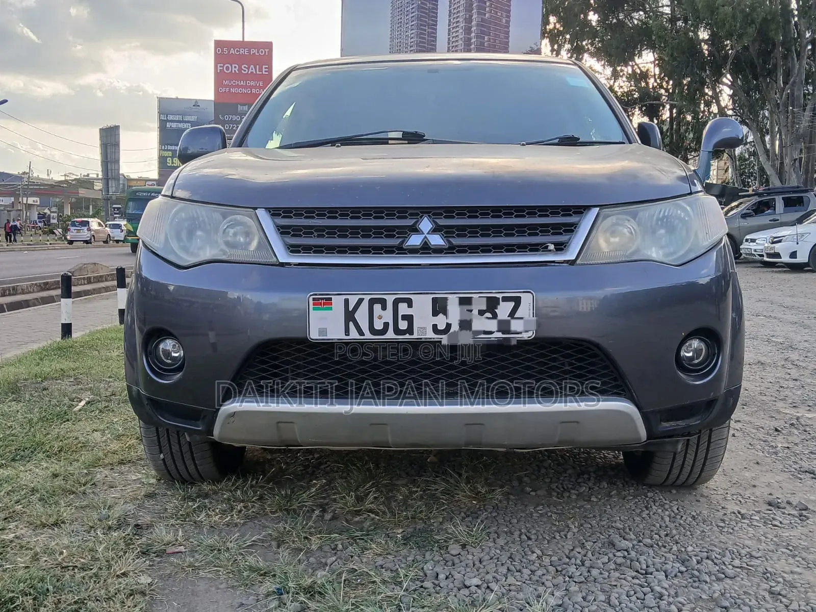 Mitsubishi Outlander 2008 Gray