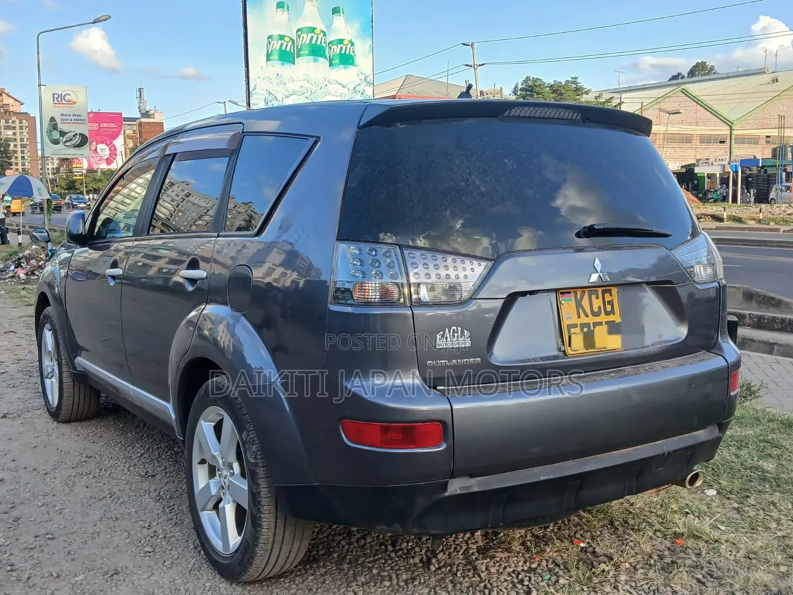 Mitsubishi Outlander 2008 Gray