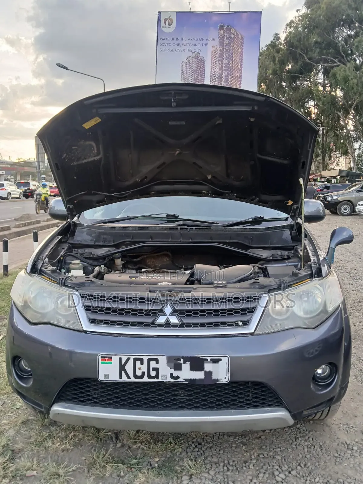 Mitsubishi Outlander 2008 Gray