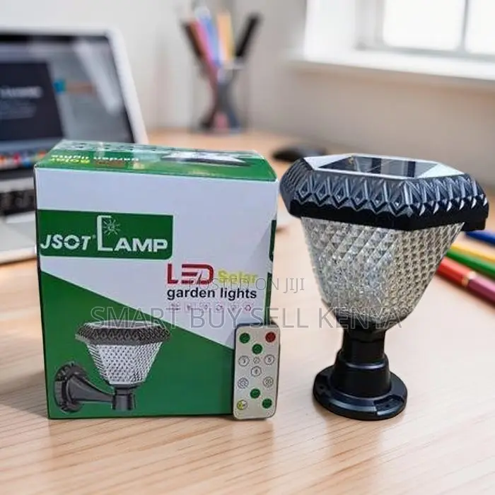 Bright Output Outdoor Led Garden Light Main Gate Post Solar Light Lamp